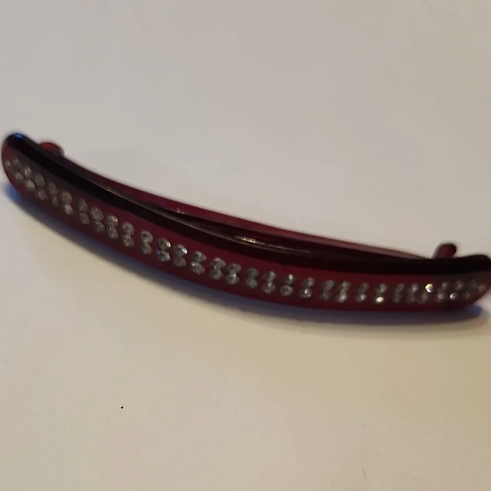 Vintage Hair Clip with Rhinestones